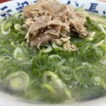 元祖ラーメン長浜家 - スープ側