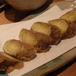宇奈根 山中 - さつま芋の丸揚げ
