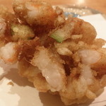 宇奈根 山中 - ぜいたくかき揚げ；断面