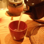 宇奈根 山中 - 蕎麦湯は自然体