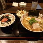 らーめん居酒屋風火山 - ラーメンセット950円