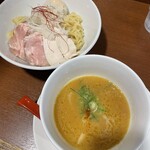 鶏そば専門店 らーめん風見鶏 - 特製濃厚つけ麵(1000円)