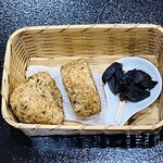 つつじ亭 - 焼きおにぎり 香の物