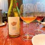 トラットリア ジュリエーゼ ダ エンメ - （持込み）滋賀のヒトミワイナリーさんのオレンジ