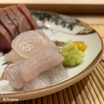 御料理 寺沢 - 星鰈の造り