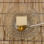 御料理 寺沢 - ブルーチーズのブランマンジェ