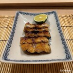 御料理 寺沢 - 鰻の新子の地焼