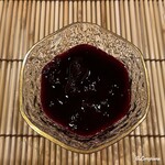 御料理 寺沢 - ブルーベリーのコンフィチュール