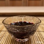 御料理 寺沢 - ブルーベリーのコンフィチュール