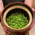 御料理 寺沢 - 夏豆の豆めし