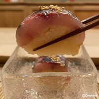 御料理 寺沢 - 真鯵の棒ずし