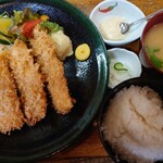 岡繁 - イカフライ定食