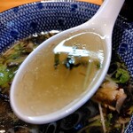 麺家 たけ田 - スープの感じ