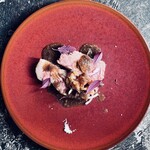 路地裏のShiki - 燻製豚　いちぢく