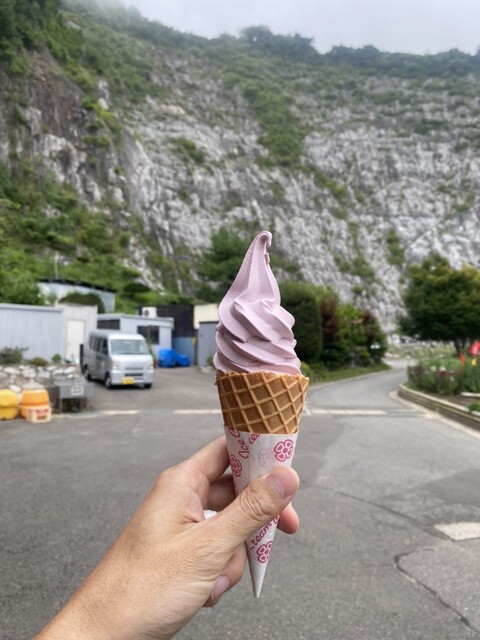 あぶくま洞外売店 - 神俣（ソフトクリーム）の写真