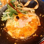 鯛担麺専門店 抱きしめ鯛 - 限定 鯛のめんたい卵黄カラスミ風味(1,300円) かなり衝撃的な旨さ！期間限定はもったいない！