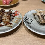 回転寿司 鮮 - 焼き穴子　タレ　塩