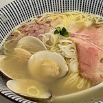 貝だし麺 きた田 - 蛤らぁ麺塩