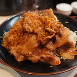 まるやま食堂 - リブロース生姜焼き定食