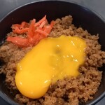 尾道らーめん 三公 - そぼろ飯セット