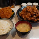 まるやま食堂 - 名物のアジフライを追加