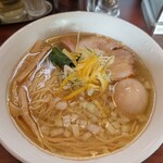 麺の風 祥気 - Instagramのリール限定｢煮干香味そば(塩)+柚子増し｣￥1000+￥20