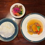 ロゼ - ライス大・サラダ・チキン‪ꔛ‬♡‪