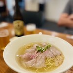 貝と地鶏だしのらぁ麺 ちょろ - 