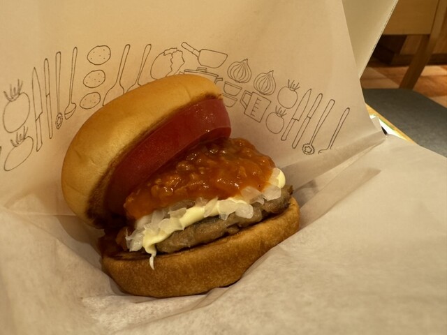 Mos Burger Sangenchaya Ten - Sangen Jaya/Hamburger | Tabelog