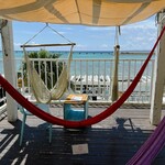 ハンモックカフェ ラ・イスラ - ハンモックに揺られながら、お食事することできます