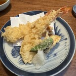 神楽坂 大川や - 海老天ぷら