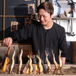 しん歩 - 名物の原始焼き