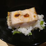 温石 - 太刀魚と甘長唐辛子のご飯