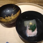 温石 - 甘鯛と冬瓜、ツルナ