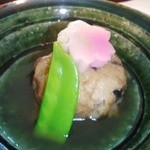 遊山 - 煮物    桜麩  豌豆  飛竜頭 