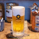 Viva la Burger - 2024.8 サッポロ生ビール黒ラベル（715円）