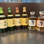 焼肉ホルモン たけし - ドリンク写真:ウイスキー各種