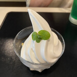 brasserie Entrain - ドリアランチのソフトクリーム