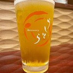 うしとらSTAND - MIYASHITA IPA@1,550円 当店オリジナルのIPAだそうで。苦みがかなりマイルドで、それでいてホップの香りが良く出てるバランス型といったところで、とても飲みやすくて美味しい。18時まではパイント（470ml）が300円引きなのでついつい飲み過ぎてしまいますね！
