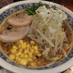 ラーメン若松 - 気まぐれメニューの焦がし味噌ラーメンです☆