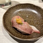 めしや因すけ - ホースラディッシュをつけて