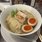 らーめん 鶏喰 - 鶏つけ麺 大盛り
