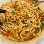 ラーメン二郎 - 赤酢投入～♪