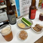 酒のデパート ヒトモト 立ち呑みカウンター - 