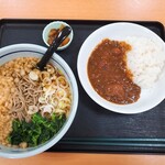 長者亭 - 花そばとミニカレー