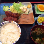 Takaratei - 味噌カツ定食¥750