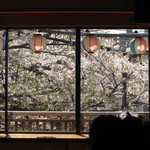 大樽 - 桜が素敵な二階席