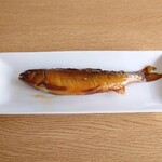 ひらい - 料理写真:時間が限られているし、暑さでそこまで空腹ではない
なので南蛮漬けや一夜干しのある鮎Bコースは止めて

●鮎Aコース　3,800円（会員3,400円）

を注文してみた