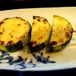 焼鳥 あばれん坊 - 夏に出て来るおすすめメニューズッキーニ串