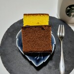 松翁軒 本店 - 底のザラメはシャリじゃなくてガリっとします